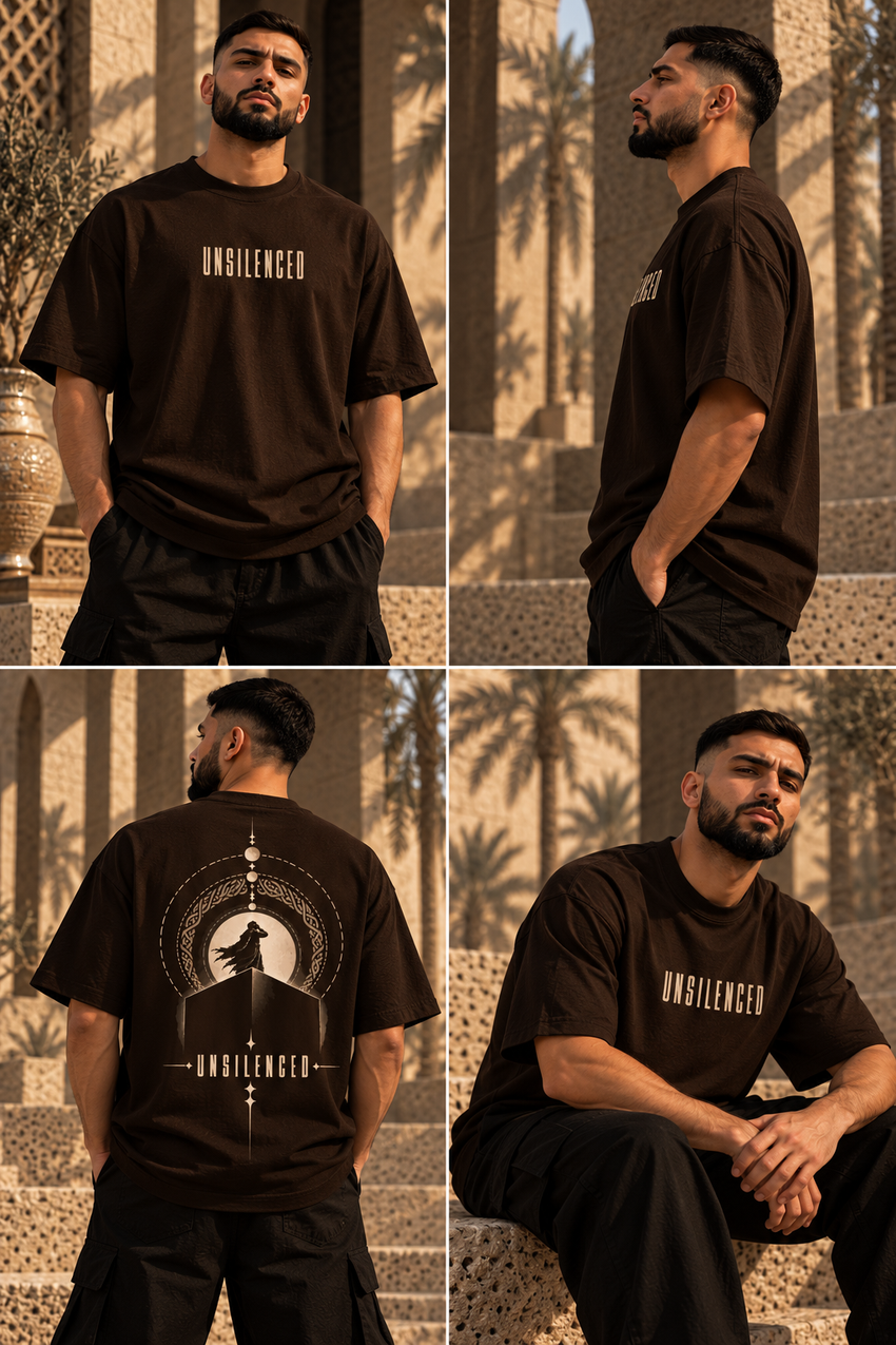 WAQT Bilal Unsilenced T-shirt product lookbook image